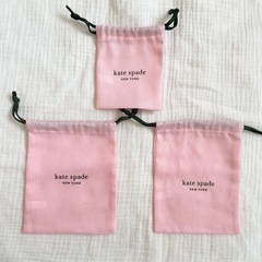 【Kate Spade／ケイトスペード】アクセサリー巾着袋 3枚...