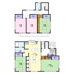 🏢安心の叶えRoom✨『5LDK』入間市大字小谷田✨敷金礼金無料...