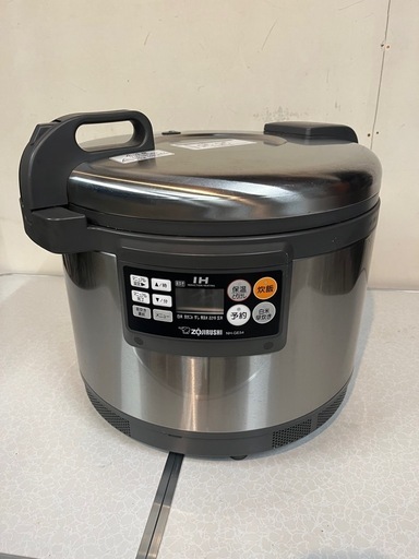 2017年製　象印　業務用IH炊飯ジャー　NH-GE54 5.4L 3升　単相200v 動作品