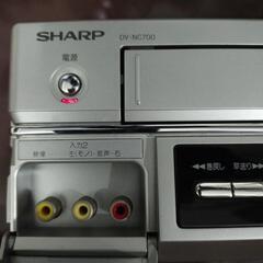 【決まりました】シャープ VHS/DVD ビデオデッキ コンボの画像