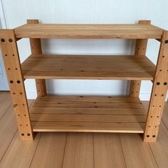 無印　木製棚