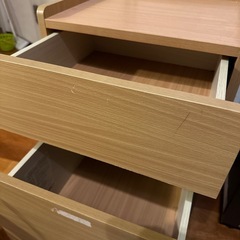 デスク用引き出しの画像