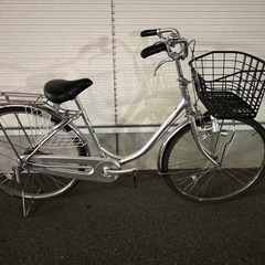 自転車26インチ ブリジストン ライト＆鍵付き