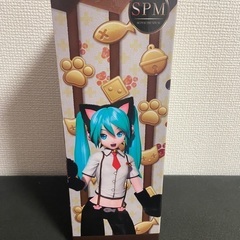 初音ミク フィギュア SPMスーパープレミアムフィギュア にゃんこの画像