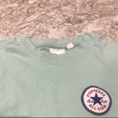 CONVERSE Tシャツ 95cm ミントグリーンの画像