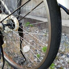 ２６インチシティサイクル　、オートライトの画像