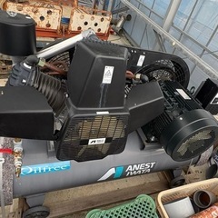 ★ANEST IWATA★TFP110CF-10 オイルフリー レシプロ エアーコンプレッサーF110P-14 11Kw 15馬力 ４POLE 200V の画像