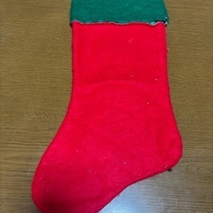 サンタさんにプレゼントもらう靴下②の画像