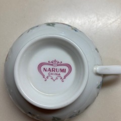 ティーカップ　MARUMI　カップ&ソーサの画像
