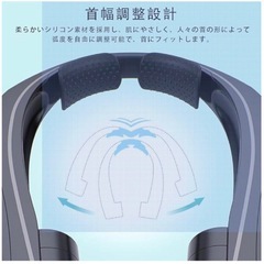 首掛け扇風機 ネッククーラーの画像