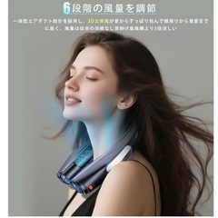 首掛け扇風機 ネッククーラーの画像