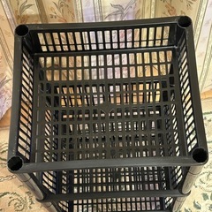 〜受け渡し先が決定致しました〜モノクロ！多目的！３段ラック(ローラー無し)の画像