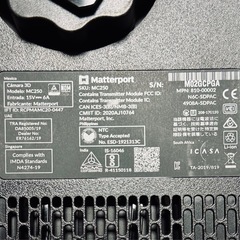 【未使用新品】Matterport Pro2 3Dレーザースキャナーカメラ の画像