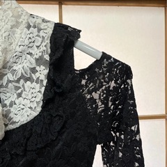 レースのワンピースの画像