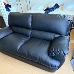 黒 ソファー ニトリ