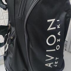 【希少】ジェット尾崎　スタンドキャディバッグの画像