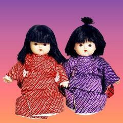 市松人形、日本人形、ヴィンテージ人形、昭和人形、レトロ人形、アンティーク人形、怖の画像