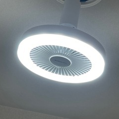 扇風ファン付きLED サーキュライト　ソケット DSLS61NWH