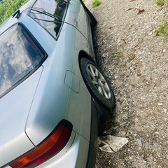 S13シルビア 黒 72,000km S13HF10 MT車 書類ありの画像