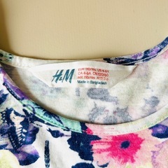 H&M 110-120cm キッズワンピース 4-6Yの画像