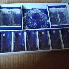 HOYAの灰皿＆タンブラーセットの画像