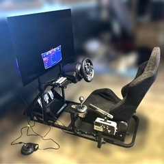 レーシングシミュレーター PS5対応一式の画像