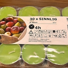 お話中🌸100🌸IKEA／一個だけ使用／キャンドルの画像