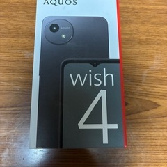 新品未使用　AQUOS wish4