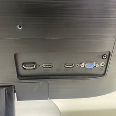 【美品】AOC モニター 25インチ｜フルHD IPSパネル／HDMI×2搭載｜シルバーフレームの画像