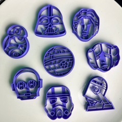 スターウォーズのクッキー型8種