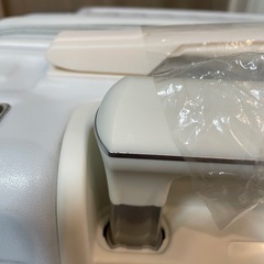 スーツケース キャリーケース キャリーバッグ Ｓ　1〜3泊 白　親子セットの画像
