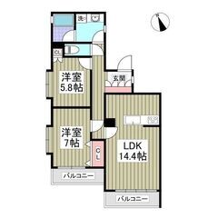KS🌸敷金１ヶ月🌟礼金１ヶ月🌟仲介手数料ゼロ🌟スーパー・コ…