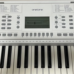 ONE TONE/ワントーン  電子キーボード 　ピアノ  OTK-61S  61鍵盤　の画像