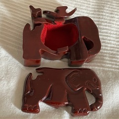 ゾウ　小物　ジュエリー入れの画像