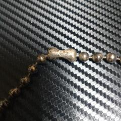 デカ玉【BWL】ビルウォールレザー　ネックレスペンダントセットの画像