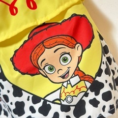 新品タグ付きkids120㎝ウッディとバズ・ライトイヤー パニエ付きスカーの画像