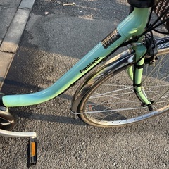 中古Panasonic電動アシスト自転車　8Ah 大阪の画像