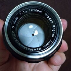 新品同様 Nippon Kogaku NIKKOR-S Auto 50mm F1.4の画像