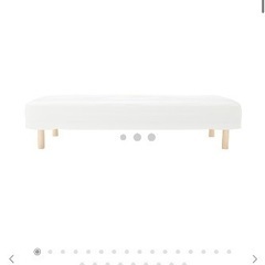 無印良品 スモールベッド　83×198×26cm 4000円 引...