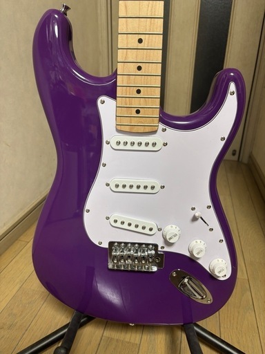 【最終】エレキギター　PLAYTECH ST250 Maple Purple