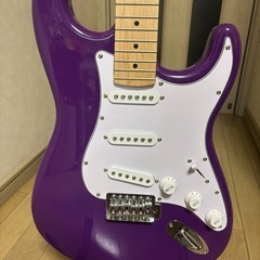 【最終】エレキギター　PLAYTECH ST250 Maple Purpleの画像