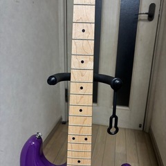 【最終】エレキギター　PLAYTECH ST250 Maple Purpleの画像