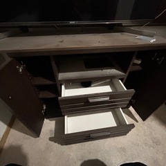 【無料/24日まで】大きめ　テレビ台　の画像
