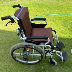 ケアテックジャパン 自走式 アルミ製 折りたたみ 車椅子 コンフ...