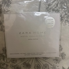 ZARA HOME フラットシーツの画像