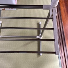 室内物干し、物干し、折りたたみの画像