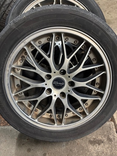 17インチホイール‼️タイヤ付き‼️4本セット‼️