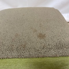 値下げしました！MONPEスツール グリーン×オレンジの画像