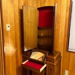 三面鏡　ドレッサー　鏡　鏡台の画像