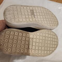 プーマ　PUMA　ラメ入り厚底スニーカー　17cmの画像